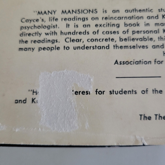 MANY MANSIONS By Gina Cerminara HCDJ 1956 - Picture 4 of 8